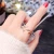 Import MRW30024 Butterfly ring female student index finger gold plated open joint adjustable rings jewelry butterfly ring from China