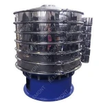 Mud screening machine rotary vibrating screen for screening