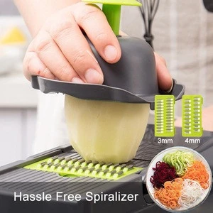 Multi Kitchen Vegetable Fruit Cutter Tool Stainless Steel ABS Kitchen Accessories Grater Gadgets Potato Onion Peeler