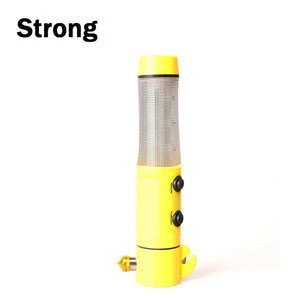 Multifunction 4 in 1 magnetic emergency flashlight with SOS,hammer and twine knife