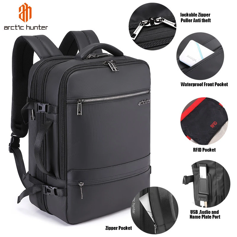 Multifunction Smart Backpack For Travelling Bagpack Mens  Business Back Packs Laptop Travel Backpack Bag With USB Charging Port