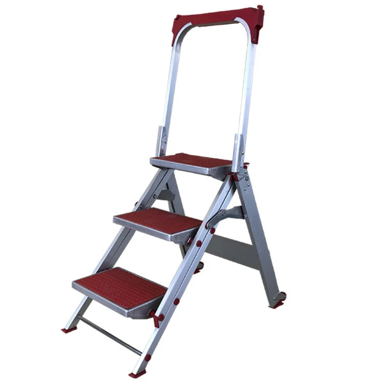 Multipurpose aluminium folding ladders 2020 function super folding stairs with wheels