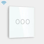 Mvava Wifi 1 to 3 Gang Wifi Smart Switch with Glass Panel Smart Switch Wifi Touch Switch