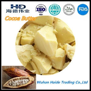 Natural Cocoa Butter with raw material cocoa beans from Ghana