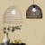 Import Natural Rattan Home Deco Hanging Lamps shade for Living Room Foyer Loft Suspension Luminaire E27 Fixtures from China