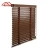 Import Natural real wood material Custom Manual wood blinds  window shutter from China