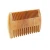 Import Nature Wooden Beard Comb Dual Action Teeth For Beard Hair Combs from China