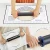 New Arrival Adjustable Stainless Steel Rolling Pin With 4 Removable Thickness Rings