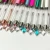 New Arrival DIY Empty Crystal Pen Four-leaf Clover Pendant Multi-color Metal Ballpoint Pen