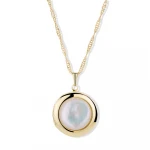 New Arrivals Custom Gold Pendant Women Statement Platinum Copper Alloy Onyx Jewelry Necklace