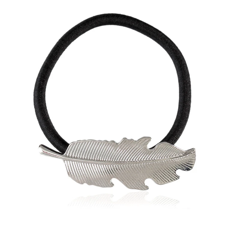 New China Factory Supply Metal Fancy Leaf Hairband For Girls