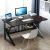 Import new design 2021 office working solid wood computer desk top computers study table from China