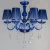 Import new design chandeliers Modern hotel lobby living room ceiling pendant light egyptian crystal chandelier luxury from China