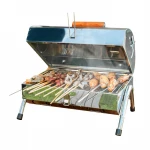 New Design Charcoal Metal Barbeque/ Barbecue Grill/ Stainless Steel Garden BBQ Grill Set