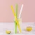 Import New design eco friendly resuable color Long straight silicone rubber juice drinking straw set for Bar accessories from China