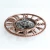 Import new design old vintage style antique big plastic mechanical moving gear wall clock from China