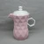Import New design pink unique ceramic coffee and tea set with reasonable price from China