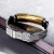 Import New design stainless steel strap silver bracelet men adjustable steel bracelet accessories from China