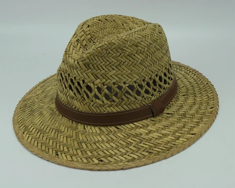 New Fashion vietnam cowboy straw hat material Private Label ladies hat straw sun hats