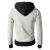 Import New mens hooded zipper sweatshirt casual autumn and winter jacket sports outdoor mens fake two-piece coat from China