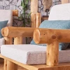 New product promotion sofa set wood furniture