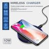 New products Premium Qi Wireless charger for Samsung S8 S9 for iphone X 8 Xr XS Max 10W fast wireless charger