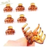 New Style Factory Wholesale Hair Accessories Plastic Hair Clip Black Hair Claw