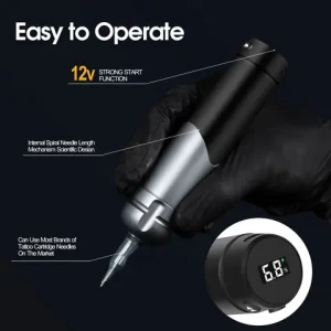 New Style Full Complete Tattoo Machine Set Rotary Liner Shader Wireless Tattoo Machine Kit