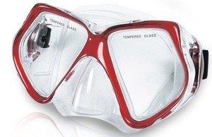New style Hot sales China Tempered Glass PVC Diving Mask Diving for Beachsport