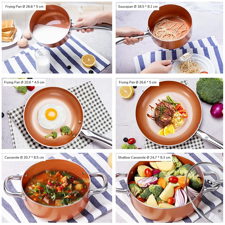 New style multifunction noodle stainless steel cooking pot cookware pots and pans set