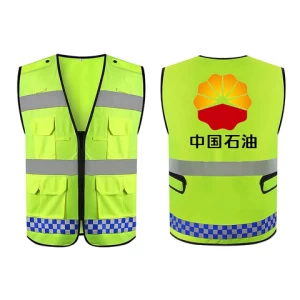 New Style Traffic and Riding Hi Vis Reflective Motorcycle Safety Vest With Pockets