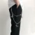 Import new trend double-layer metal pants jeans trouser chain men non-mainstream hip-hop belt cool accessories trouser waist chain from China