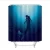 Import New Waterproof Shower Curtain Cartoon Mermaid Prints Eco-friendly Bath Curtain Bathroom Screen With Hooks cortina de bano from China