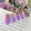 Newly fashion patterns design  with press on artificial coffin nails factory