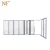 Import NF New Design  House aluminium glass sliding bifold door  patio aluminum bi fold folding doors from China