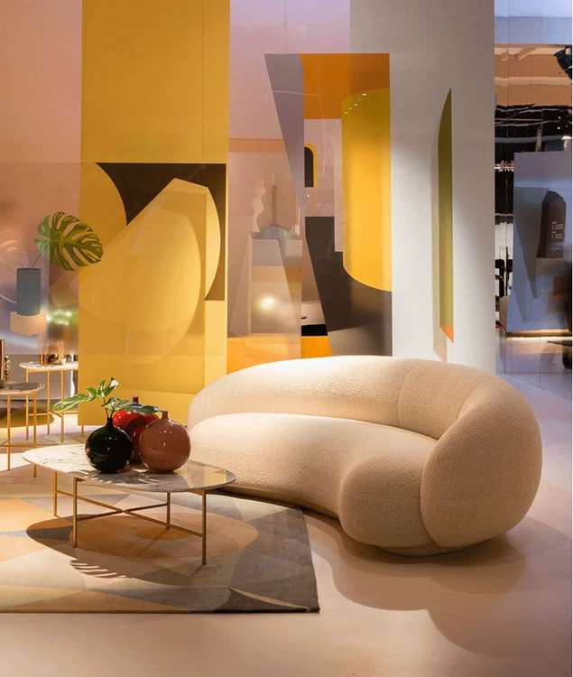 Nordic Luxury Modern Sofa Home Furniture Fabric Sofa
