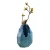 Import Nordic minimalist glass vase/ living room home decor/blue glass vase decoration from China