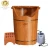 Import Oak Wooden Sauna Bucket Standing Bath Bbarrel Wood Spa Tub from China