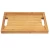 Import Oblong bamboo vegetable melon fruit  serving tray from China
