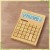 Import October new arrival financial wooden calculator with percent from China