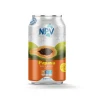 OEM Beverage Pure Product Private Label Free Sample Free Design 330ml Canned PAPAYA JUICE DRINK