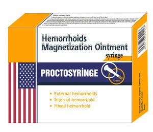 OEM Herbal Anti-Hemorrhoids Products in Tube and Syringe Type