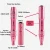 Import OEM Microblading Eyebrow Embroidery Tattoo Lip Cosmetic Two Pieces Battery Permanent Makeup Machine with Rose Gold Silver from China