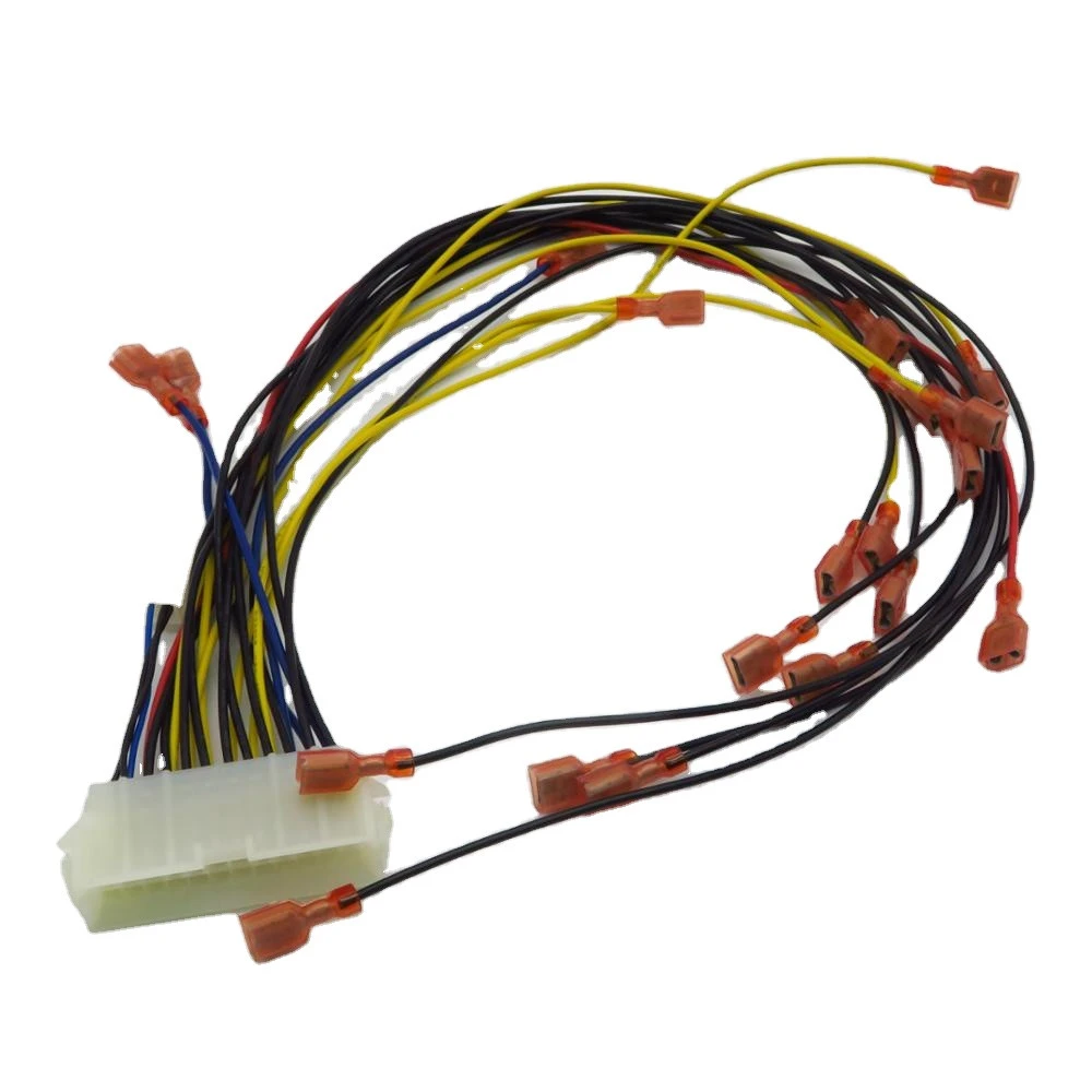 OEM ODM Mini Fit with 250 Insulated Faston Terminal Housing Cable Assembly Electrical appliance Wire Harness