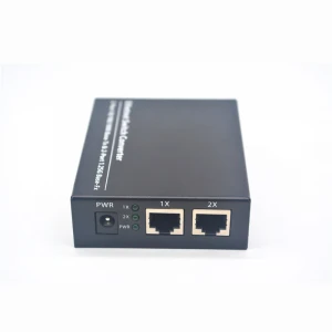OEM unmanaged 20km 5V Ethernet switch full gigabit sfp port fiber media converter