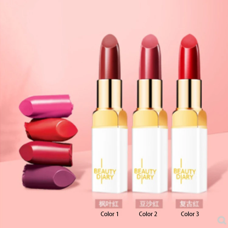 OEM Wholesale customize 9 Color organic natural lipstick