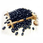 Organic vegetables seeds black beans