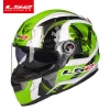 Original ls2 FF396 fiberglass helmet full face motorcycle helmets with sun shiled airbag racing motorbike helmet ECE