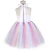Import OUHENG Beautiful Princess Children Clothing Wear Birthday Party Unicorn Horn Sequin Tutu Girl Dress For 2-12 Years from China