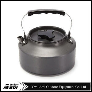 Outdoor camping 1.1L teapot kettle portable camping coffee pot boil kettle